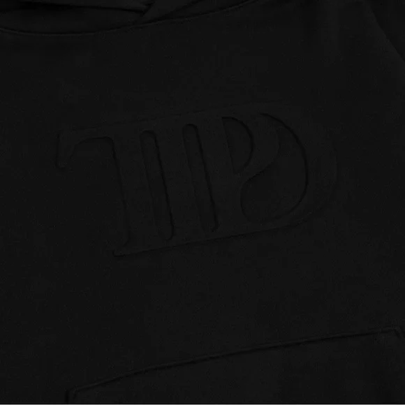 Taylor Swift Authentic Merch Tortured Poets Department Black Hoodie 2X